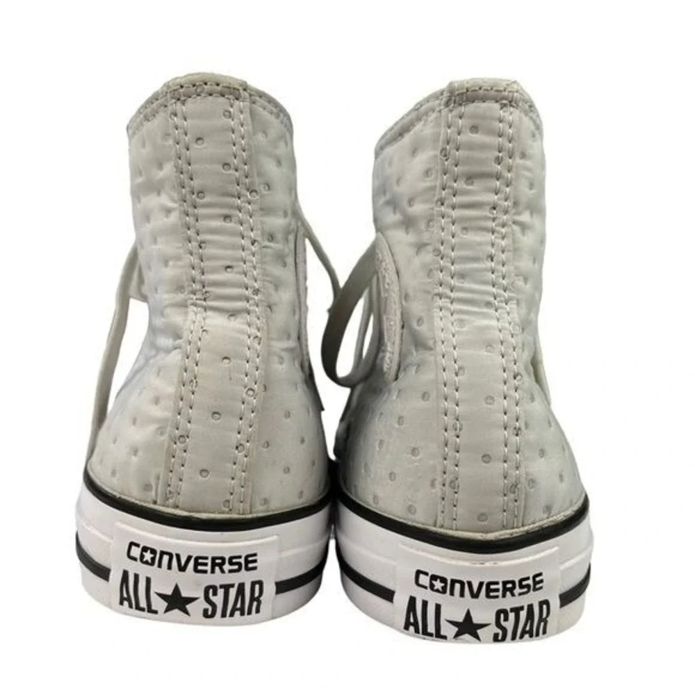 Converse Sneakers Womens 8 All Star Chuck Taylor Neoprene Hi Top Gray Shoes - Picture 9 of 11